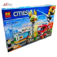 لگو سیتی CITIES ماشین آتشنشانی برند لاری LARI 11213