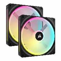 قیمت و خرید فن خنک کننده کیس کامپیوتر کورسیر مدل iCUE LINK QX140 RGB Black 2-in-1 | یاس ارتباط