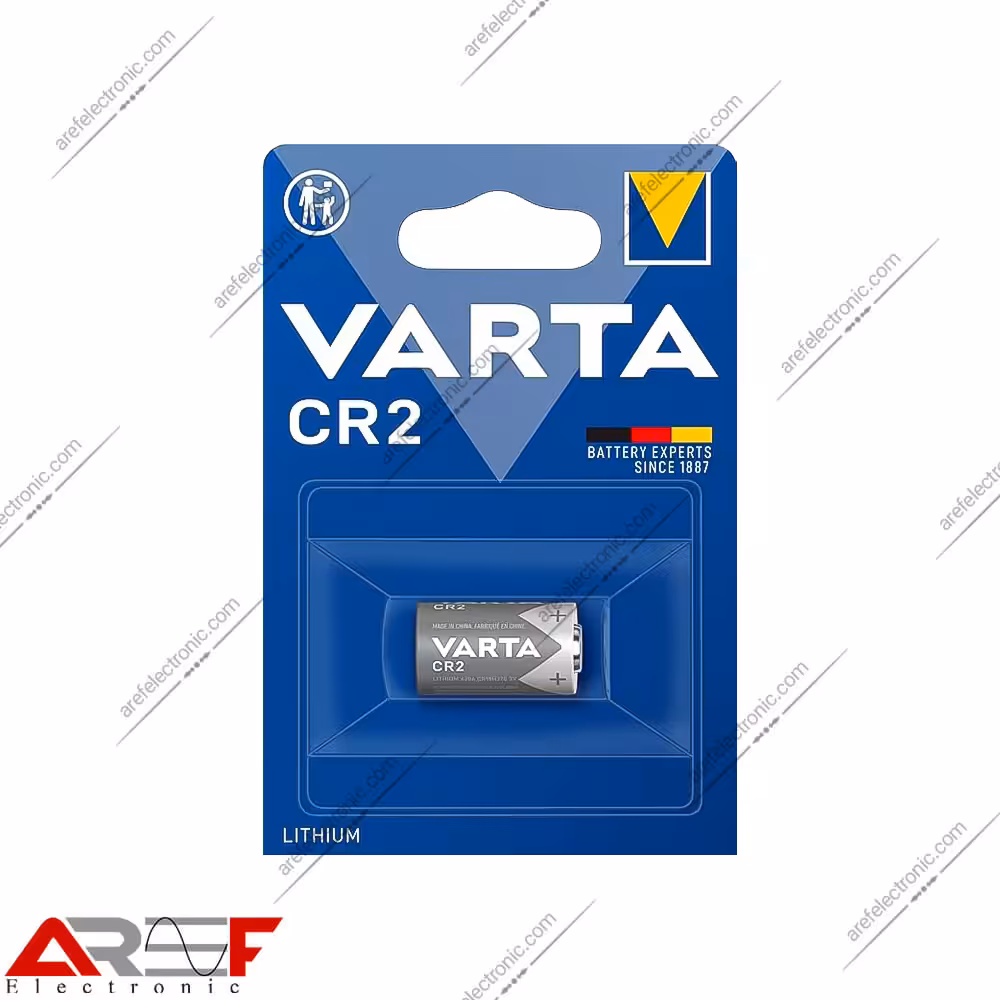 باتری لیتیومی CR2 وارتا - فروشگاه عارف الکترونیک