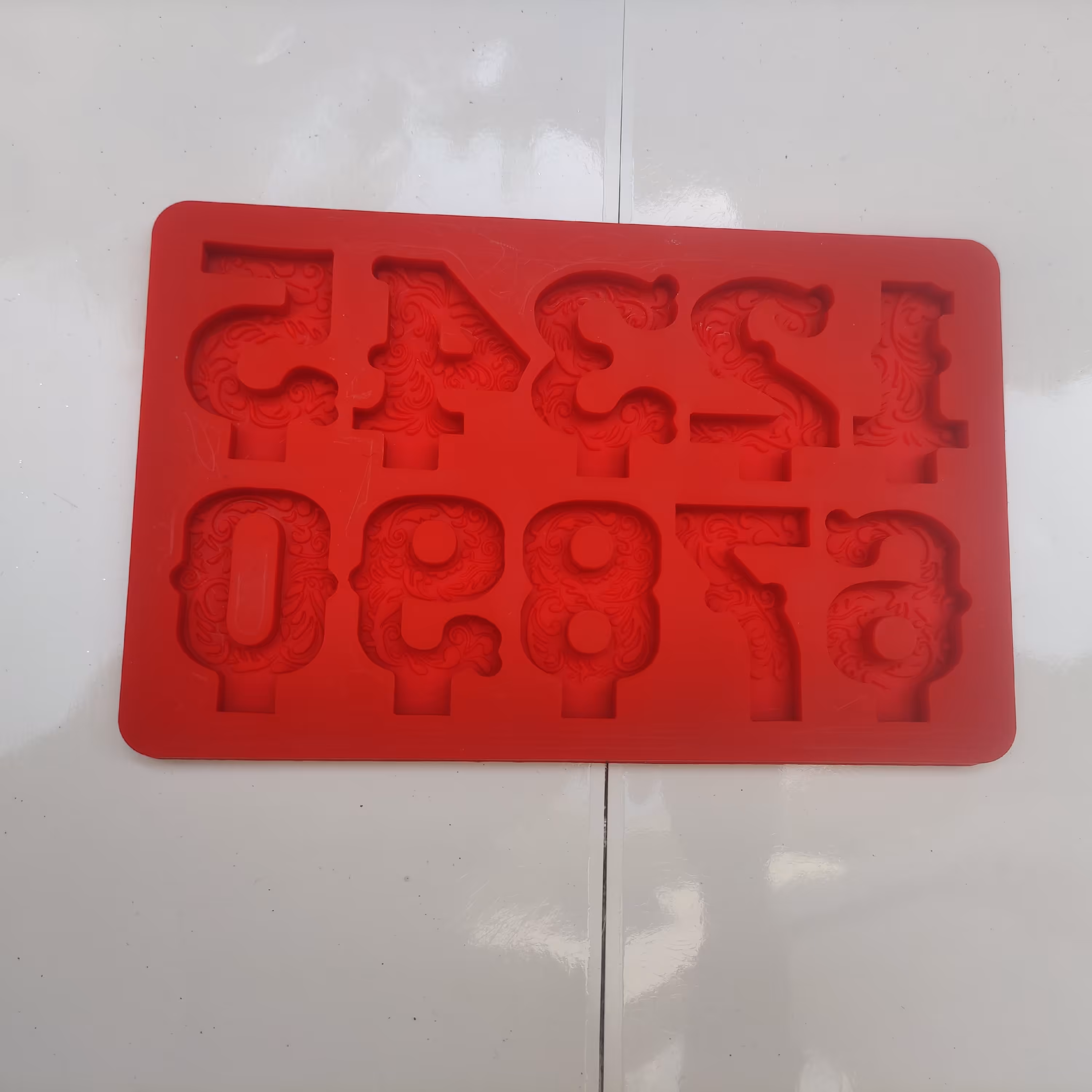 قالب اعداد طرحدار سایز بزرگ