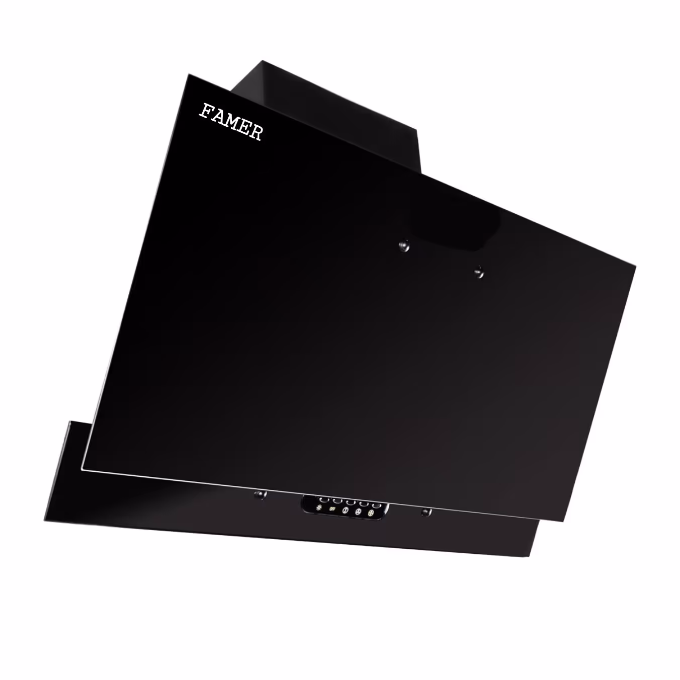 هود آشپزخانه مورب دو تیکه کلیدی جکدار