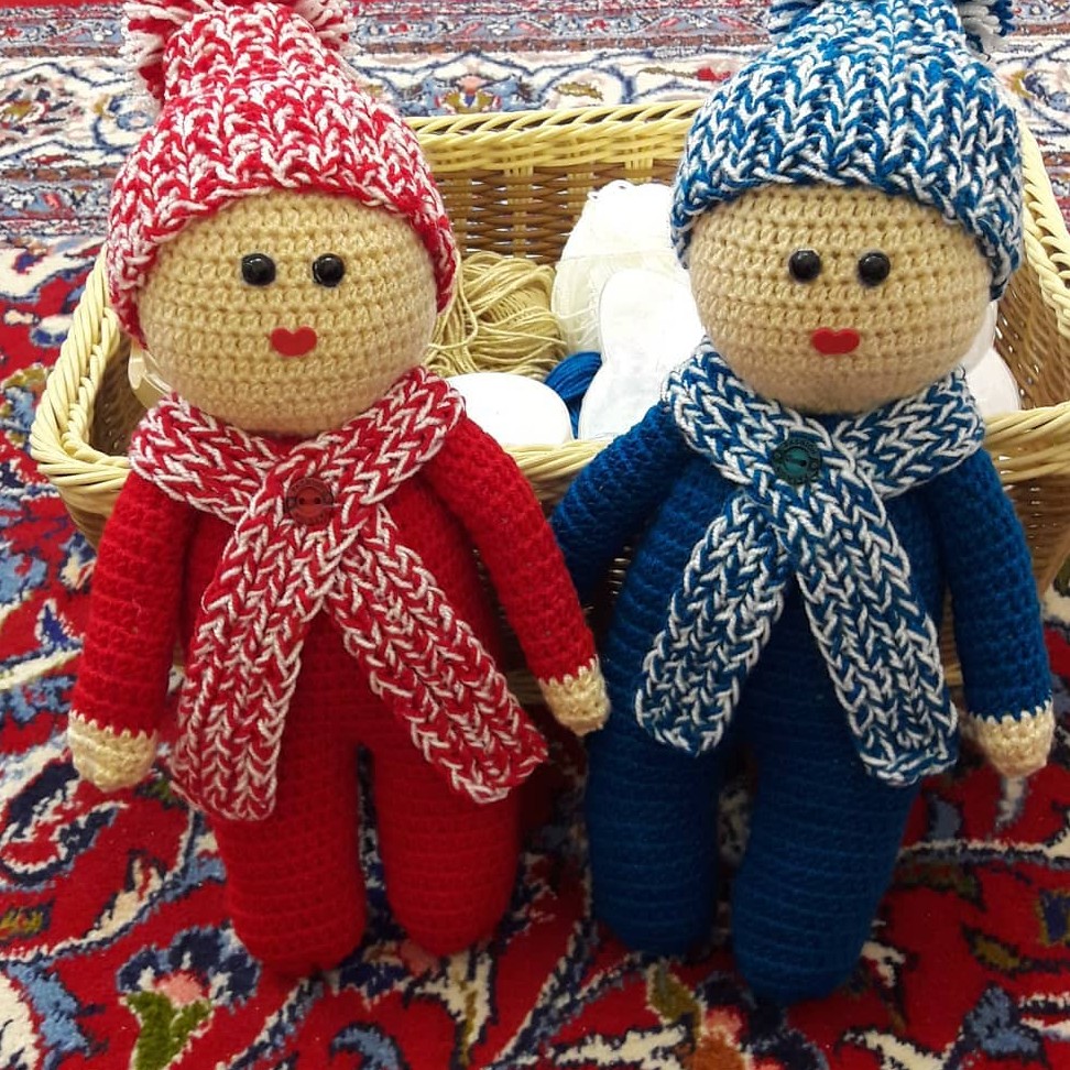 عروسک  دختر پسر