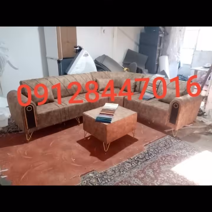 مبل ال چستر کنجی 6نفره