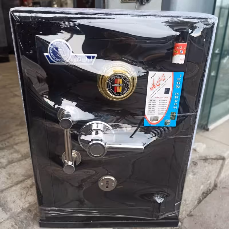 گاوصندوق پوشه خور با رمز مکانیکی(چرخشی) مدل 250KR ایران کاوه (پس کرایه)