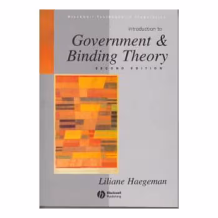 Government And Binding Theory Second Edition کتاب