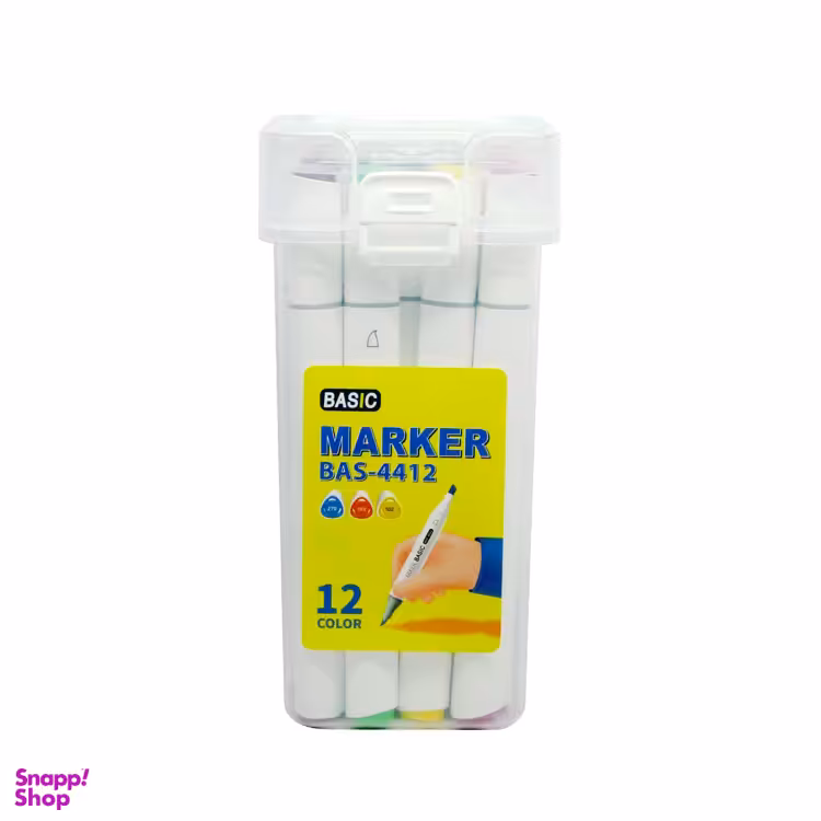 ماژیک راندو تاچ مدل بیسیک بسته 12 عددی