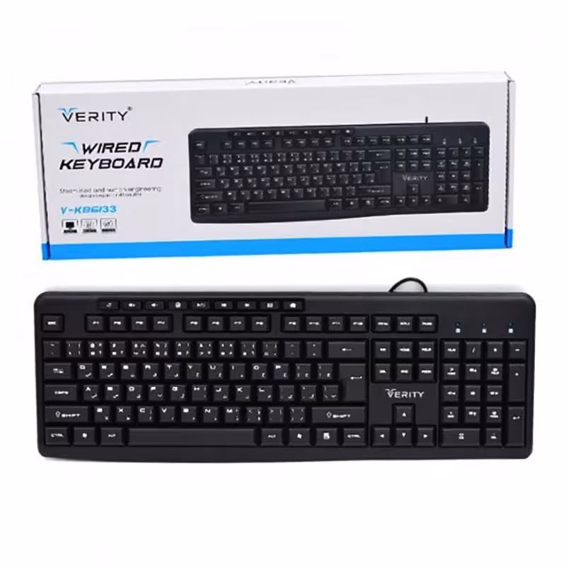 کیبورد سیمی وریتی Verity KB6133