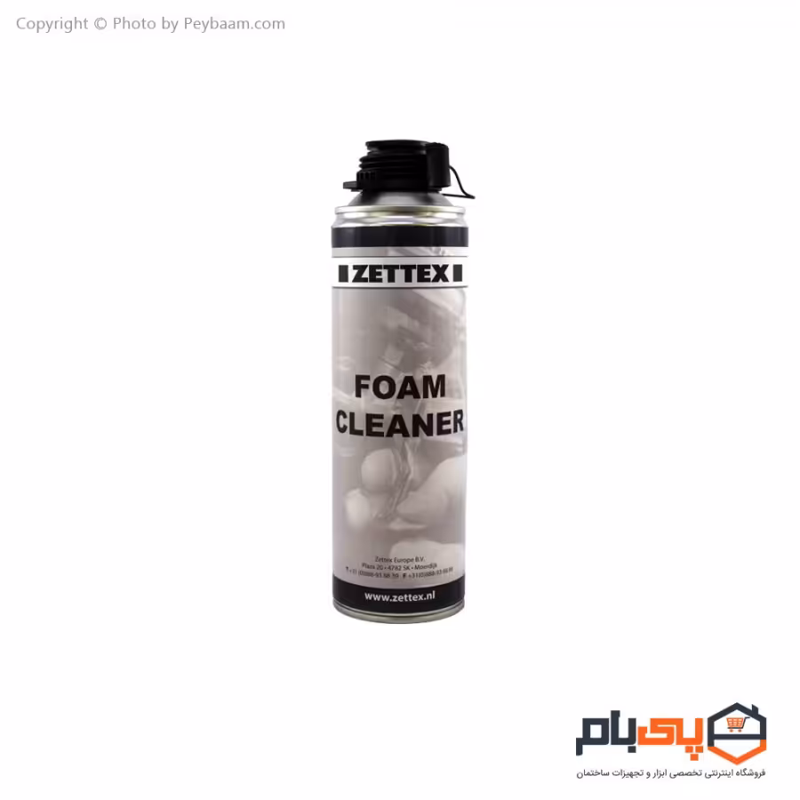 اسپری پاک کننده فوم زتکس حجم 500 میلی لیتر