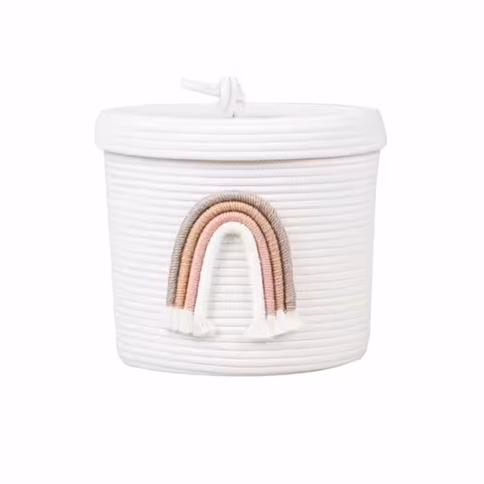 سبد کوچک پوشک ایسیز مدل رنگین کمان