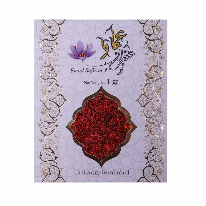 زعفران نگین ممتاز یک گرمی با بسته بندی اقتصادی