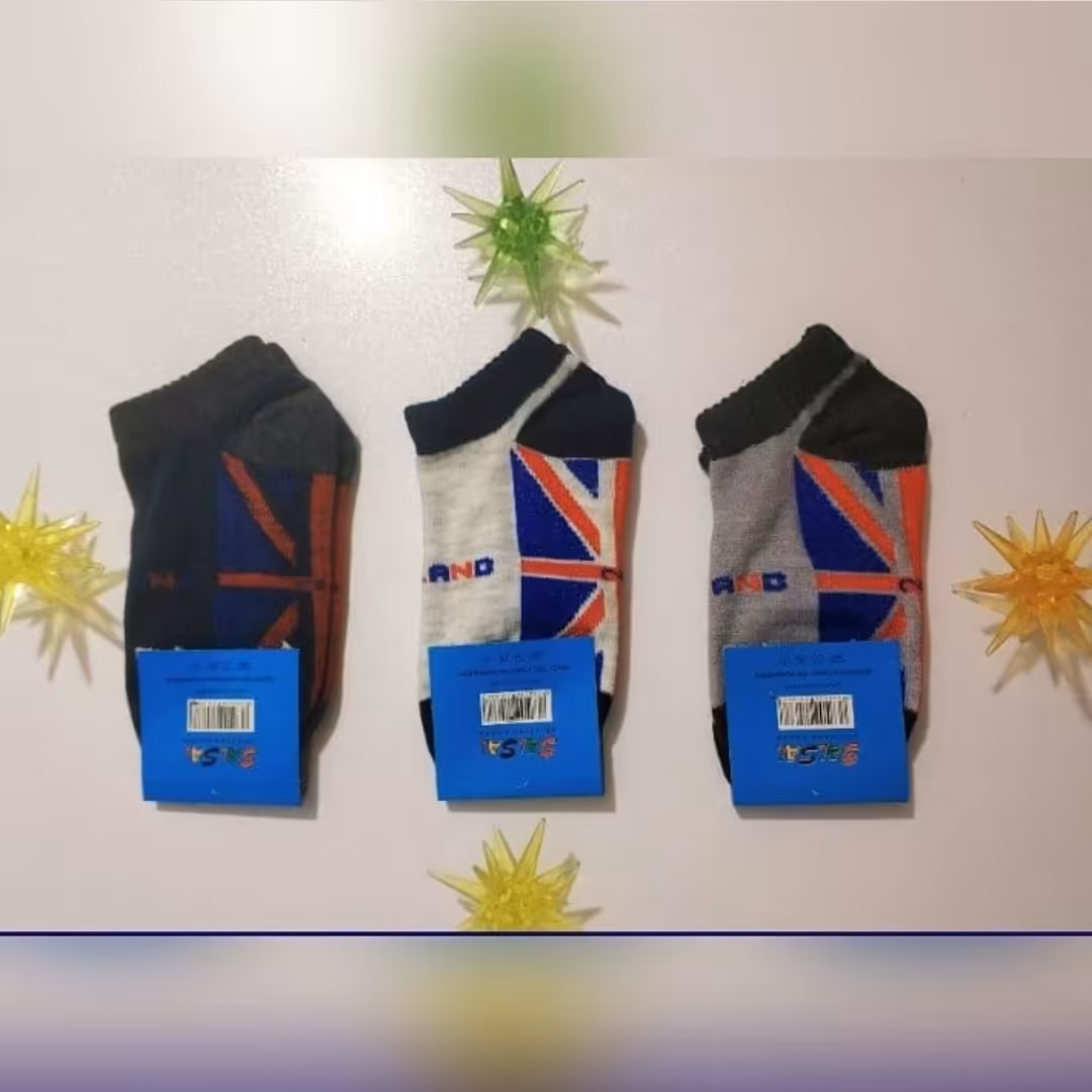 جوراب پسرانه اسپرت طرح خاص و شیک از 3 سال تا 6 سالگی 