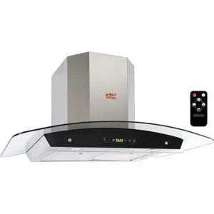 هود شومینه ای استیل البرز مدل SA-105 کنترل دار  مدل