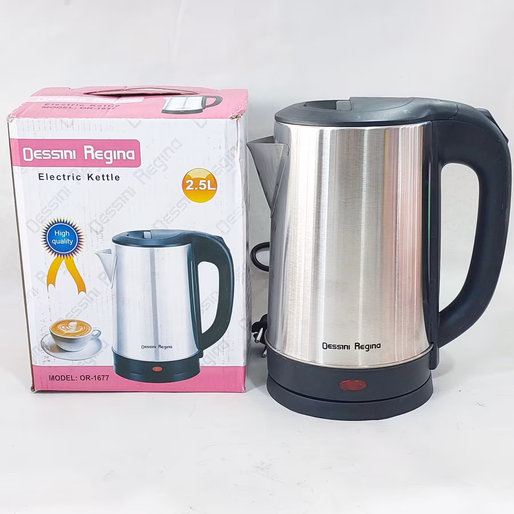 کتری برقی تمام استیل 2لیتری برنددسینی باکیفیت