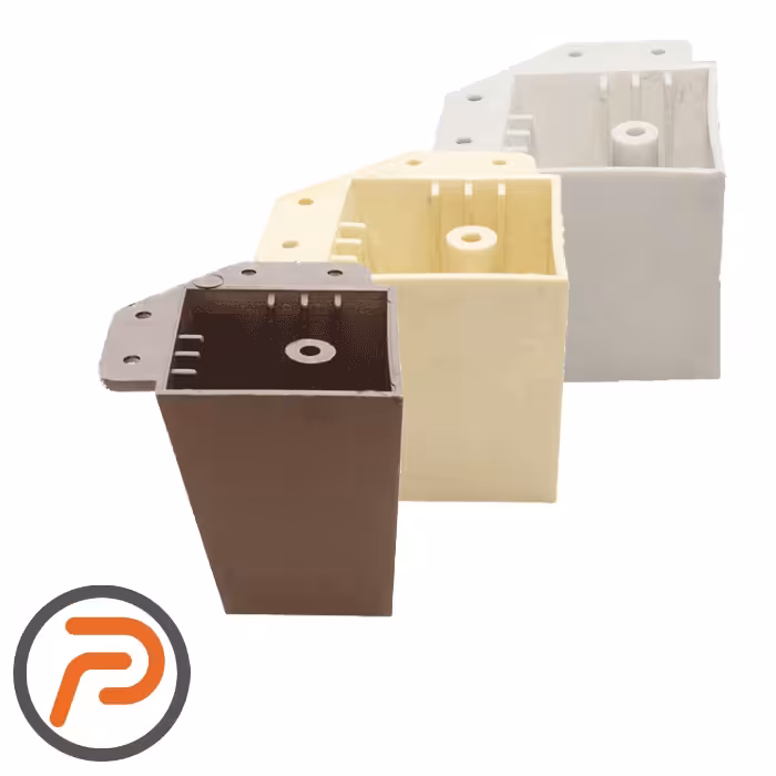 پایه پلاستیکی مکعبی 6/5 سانتیمتر