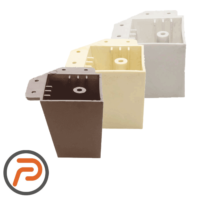 پایه پلاستیکی مکعبی 6/5 سانتیمتر