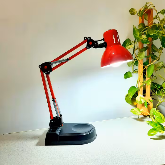 چراغ مطالعه مهندسی بازودار برقی کریم زاده یا بوستانچی مدل EN-111 