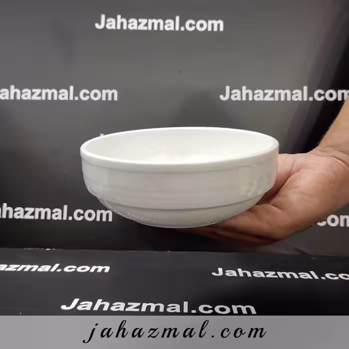 پیاله 14 هتلی سفید چینی زرین