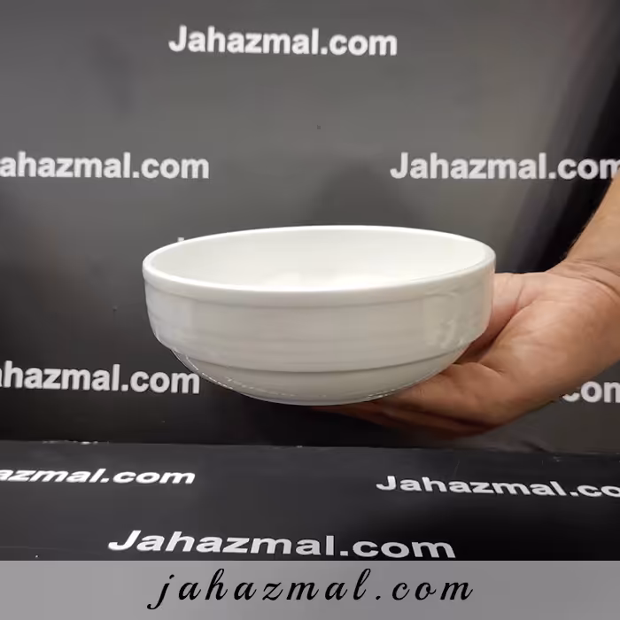 پیاله 14 هتلی سفید چینی زرین