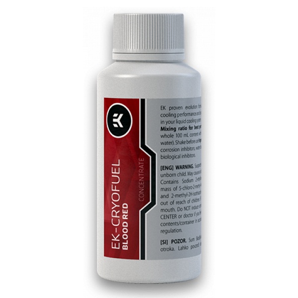 جوهر خنک کننده ای کی دبلیو بی مدل EK-CryoFuel Blood Red با ظرفیت 100 میلیلیتر