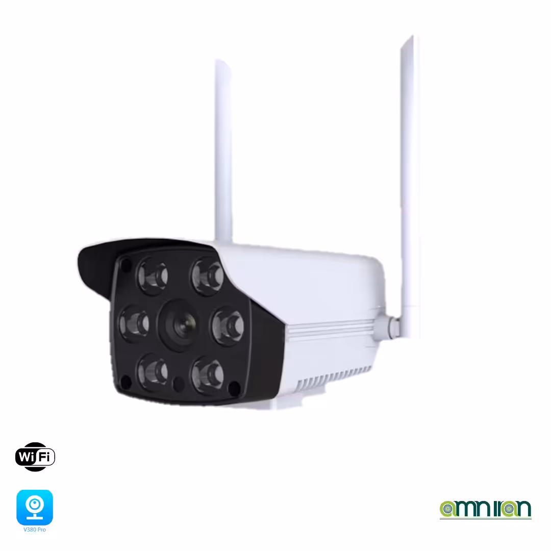 دوربین بولت بیسیم وای فای 3MP به همراه پایه و آداپتور V380Pro