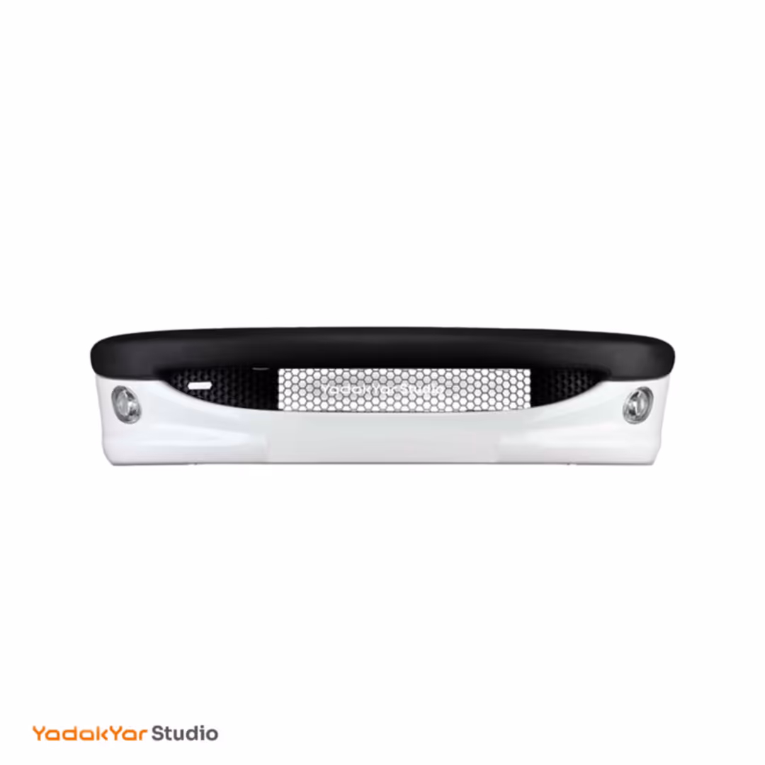 پوسته سپر  جلو خام  پژو 206