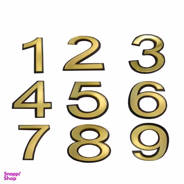 تابلو نشانگر طرح شماره واحد مدل nu9 مجموعه 9 عددی