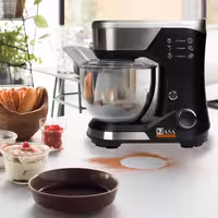 همزن حرفه ای چرخشی کاسه دار مشکی ناسا مدل 974 با ارسال رایگان