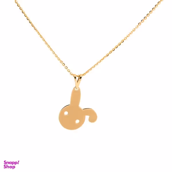 گردنبند طلا 18 عیار زنانه شمیم گلد گالری مدل خرگوش