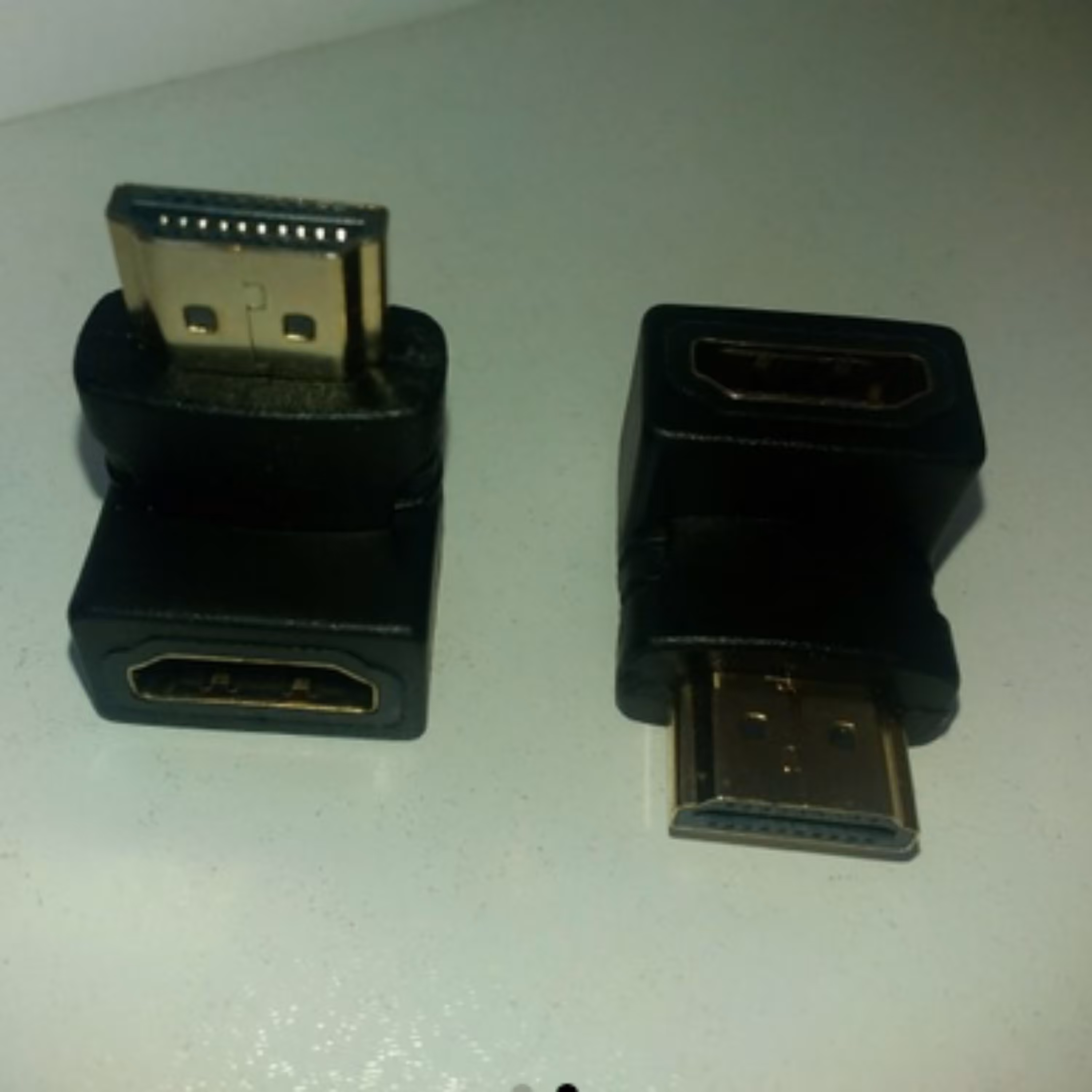 تبدیل hdmi m to hdmi f یک سر نری یک سر مادگی نود درجه