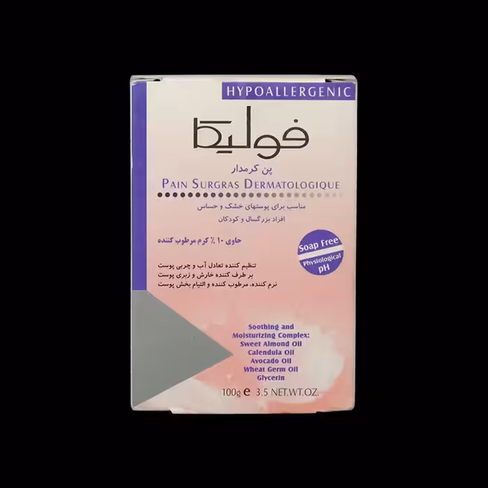 پن کرمدار حاوی 10درصد کلد کرم مخصوص پوست خشک فولیکا 100 گرمی