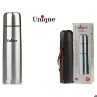 فلاسک استیل مدادی یونیک نیم  لیتری unique  ماگ مسافرتی