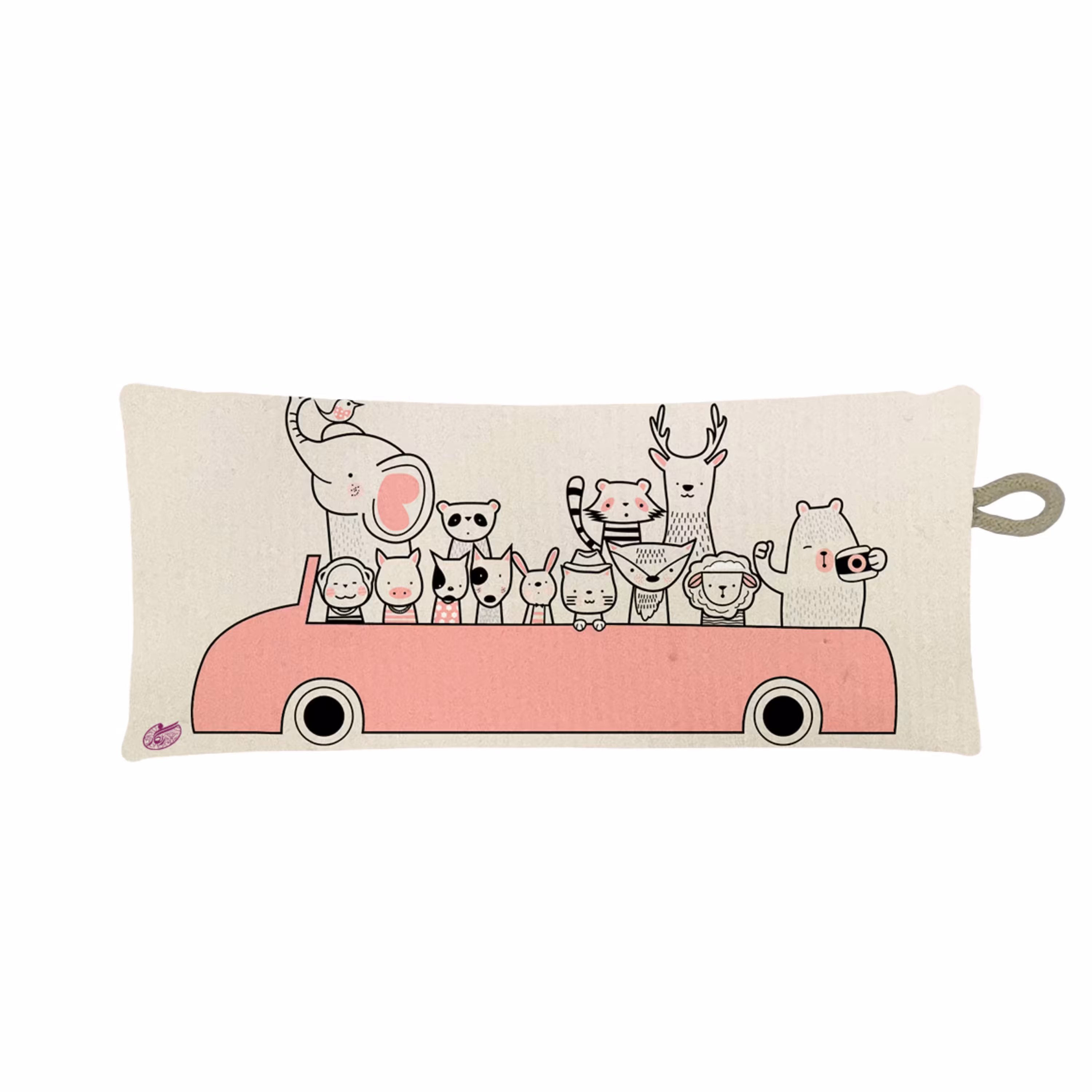 جامدادی جنس مخمل تک زیپ کد JSKH015