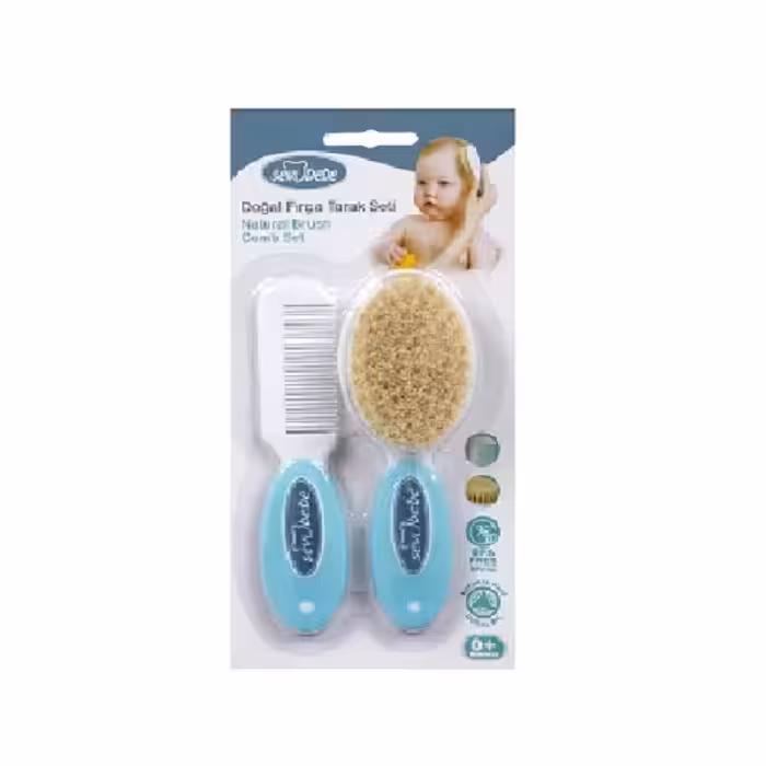 شانه و برس کودک سوی بیبی sevi bebe رنگ آبی