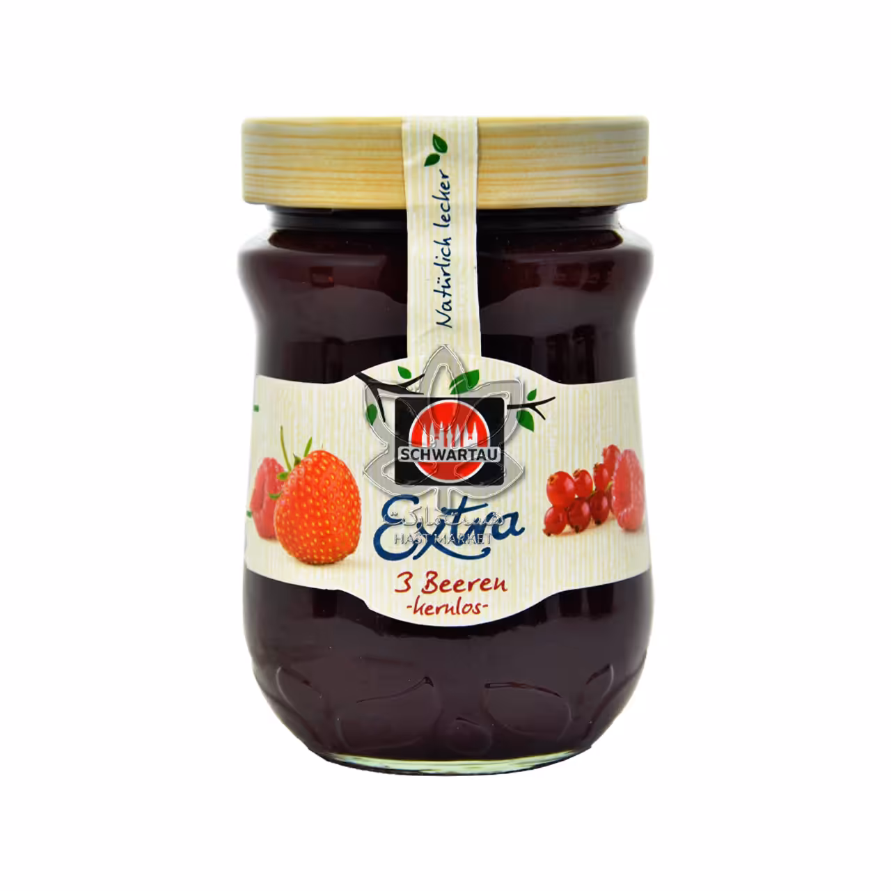 مربای توت های قرمز ( وگان ، بدون گلوتن ) 340 گرم شوارتو - schwartau