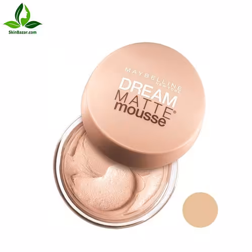 موس میبلین مدل Dream Matte Mousse Ivory 10 کد 546