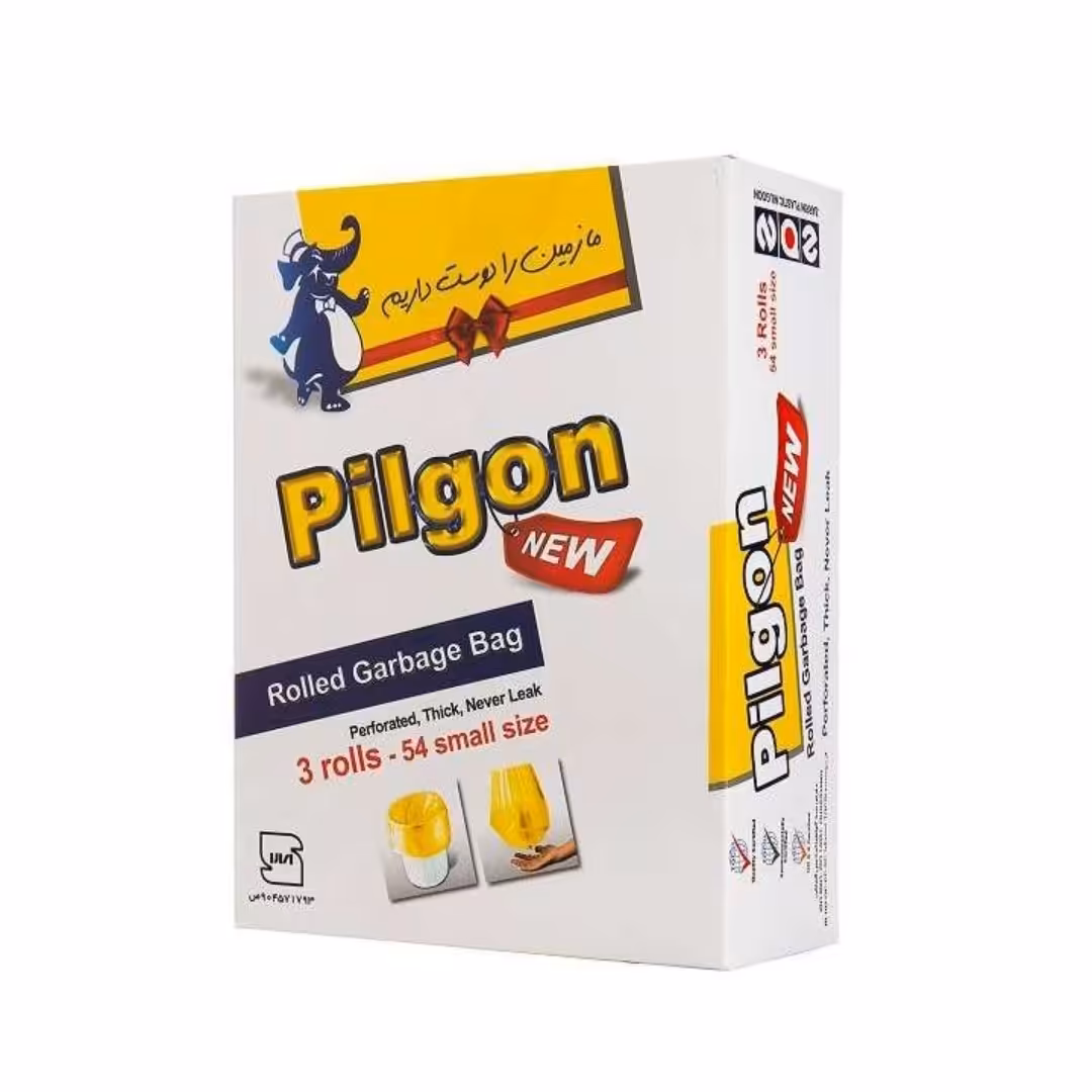کیسه زباله رولی پیلگون 54 عددی