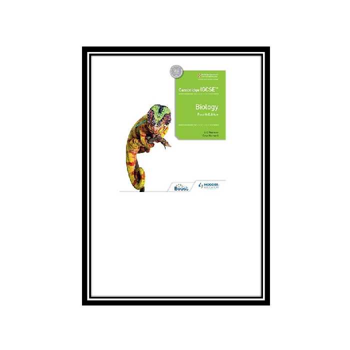 کتاب Cambridge IGCSE Biology 4th Edition 