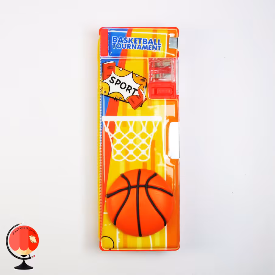 جامدادی پسرانه مگنتی طرح بسکتبال برجسته