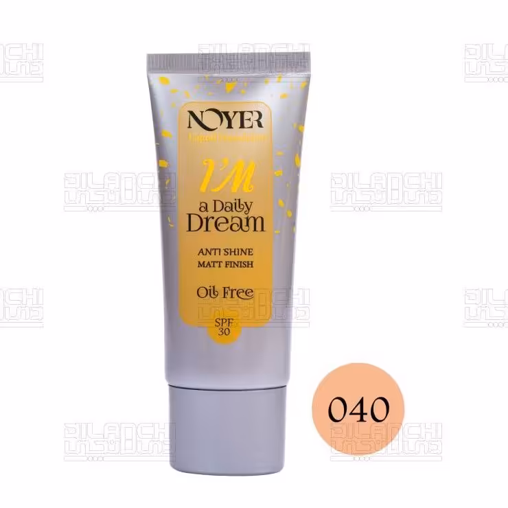 کرم پودر فاقد چربی نویر حاوی SPF30 شماره 40
