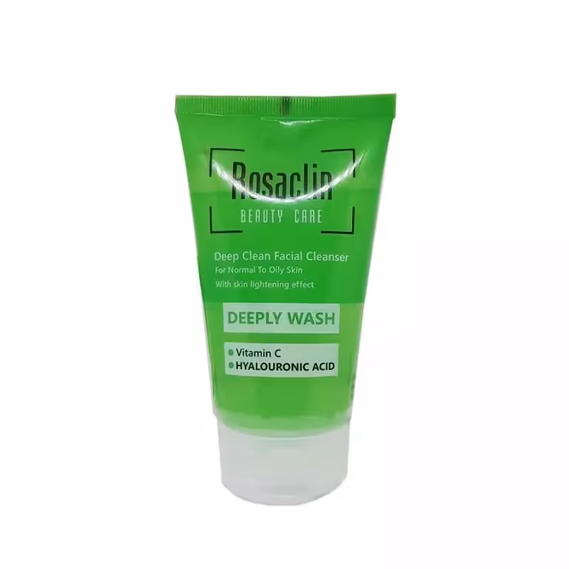 ژل شستشوی صورت رزاکلین مناسب پوست نرمال و چرب حجم 150mL
