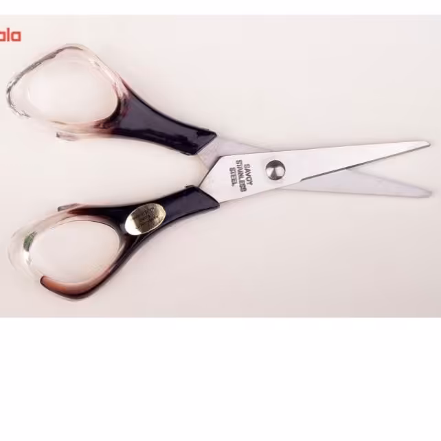 قیچی ساووی قهوه ای مدل سیبیل زن