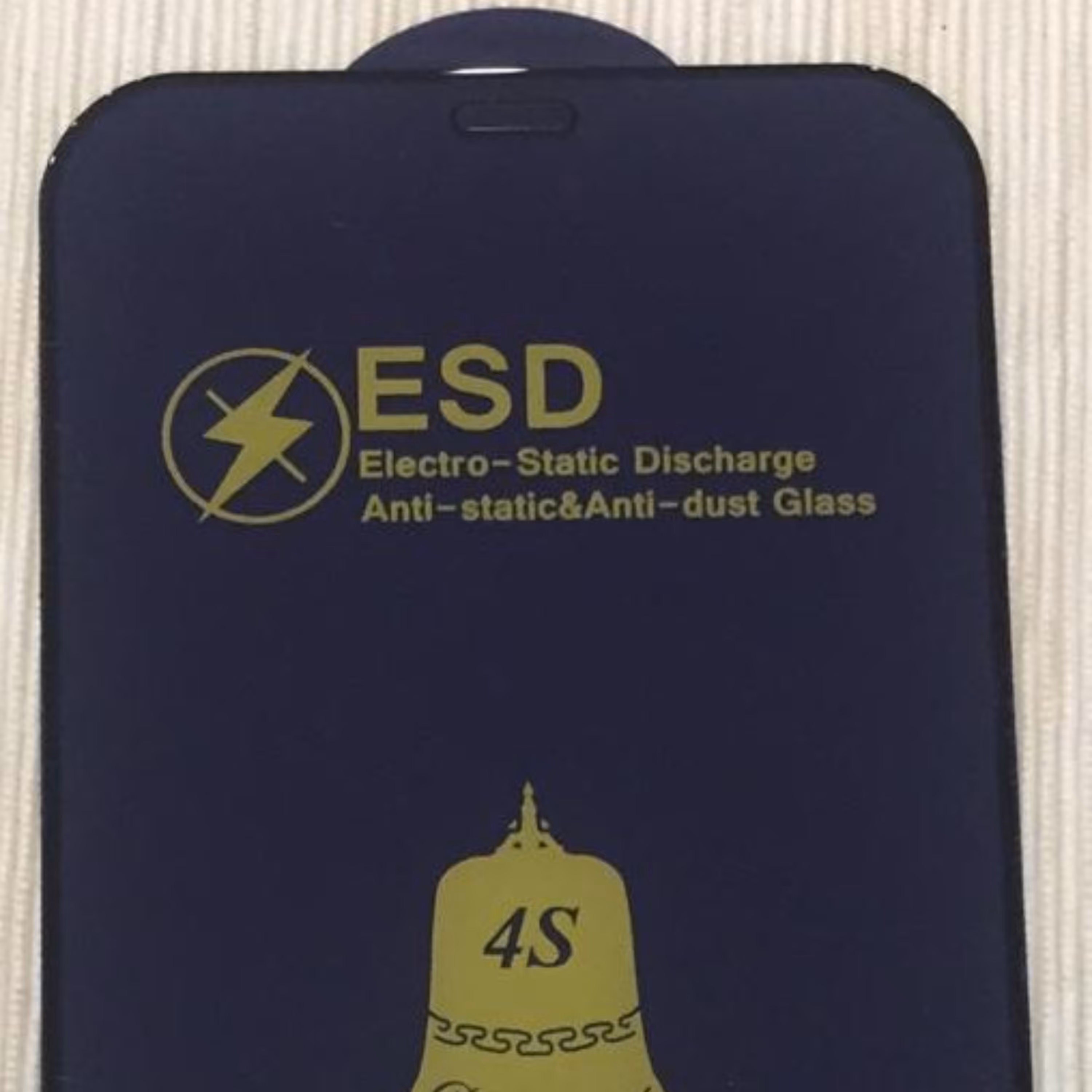 گلس و محافظ صفحه نمایش ESDچسبندگی بالا کاملا نشکن مقاوم  ضربه گوشی آیفون