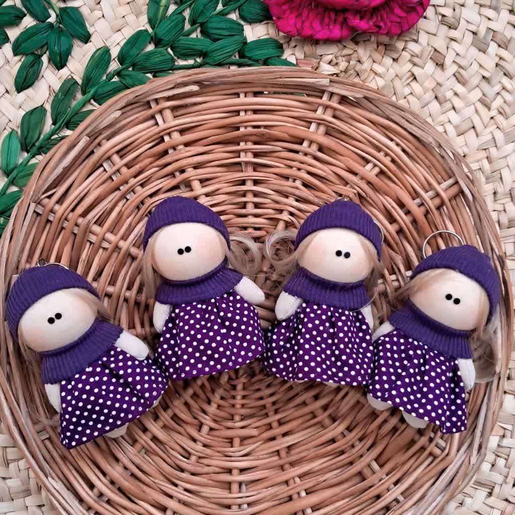 عروسک روسی جاسوئیچی آویز دار و بدون آویز مناسب برای کادو دادن وگیفت تولد 