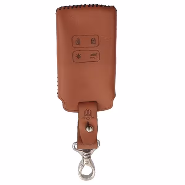 کاور ریموت چرم طبیعی رنو کد 03