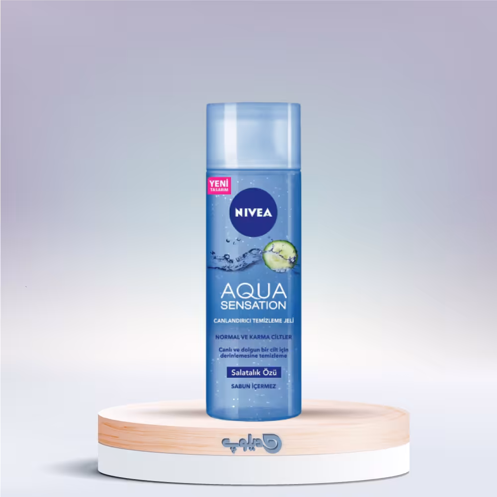 ژل شستشوی صورت نیوا Nivea مدل Aqua Sensation حجم 200 میل