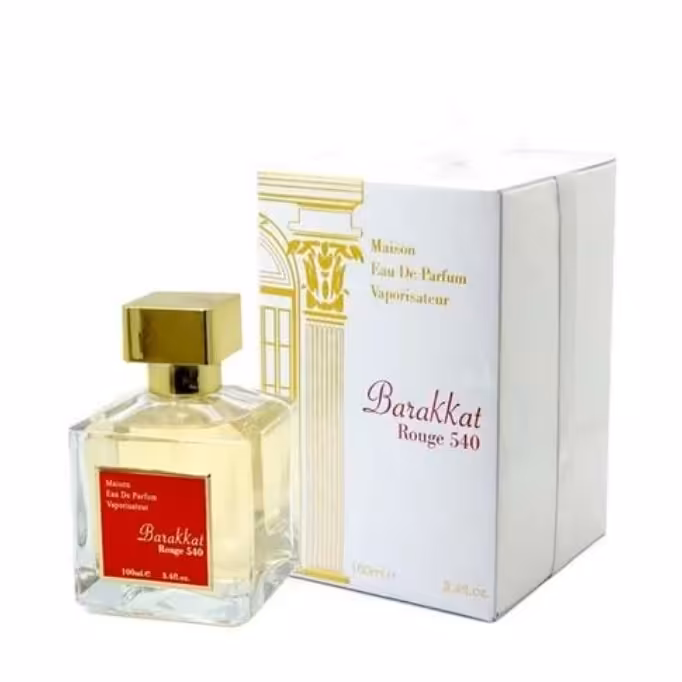 ادکلن باراکات رژ Barakkat Rouge540 اصل 100 میل عطر باراکات روژ barakkat rouge ادوپرفیوم باکارات رژ  Baccarat باکارات روج