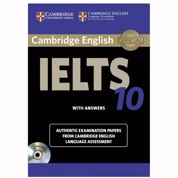 کتاب IELTS Cambridge 10  اثر جمعی از نویسندگان نشر ابداع