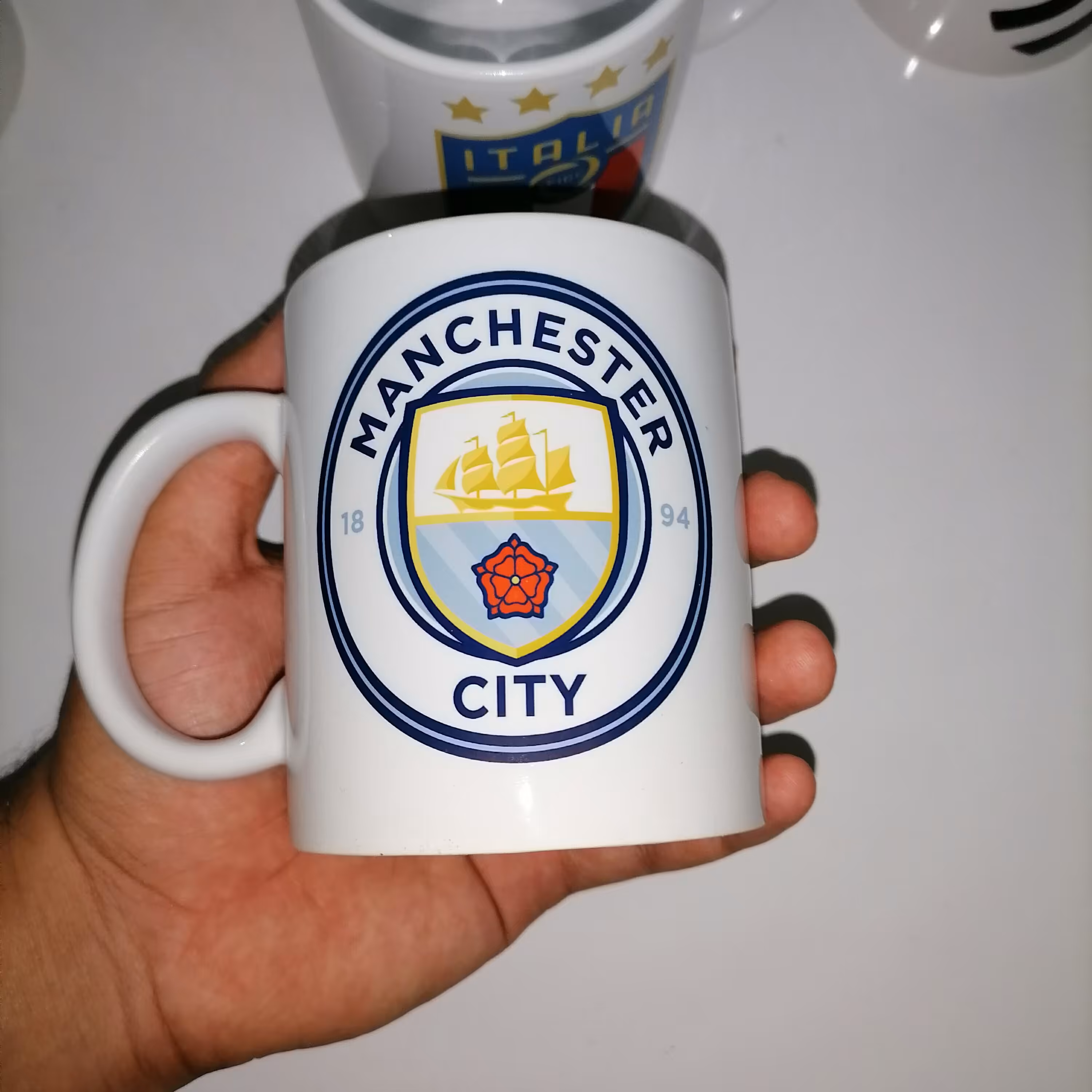 ماگ منچسترسیتی  ( فوتبال . لیگ جزیره . انگلیس . ورزش  )