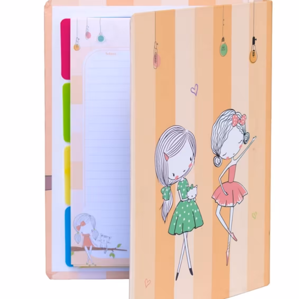 دفتر کلاسوری چاپ عکس ونوشته دلخواه شما 