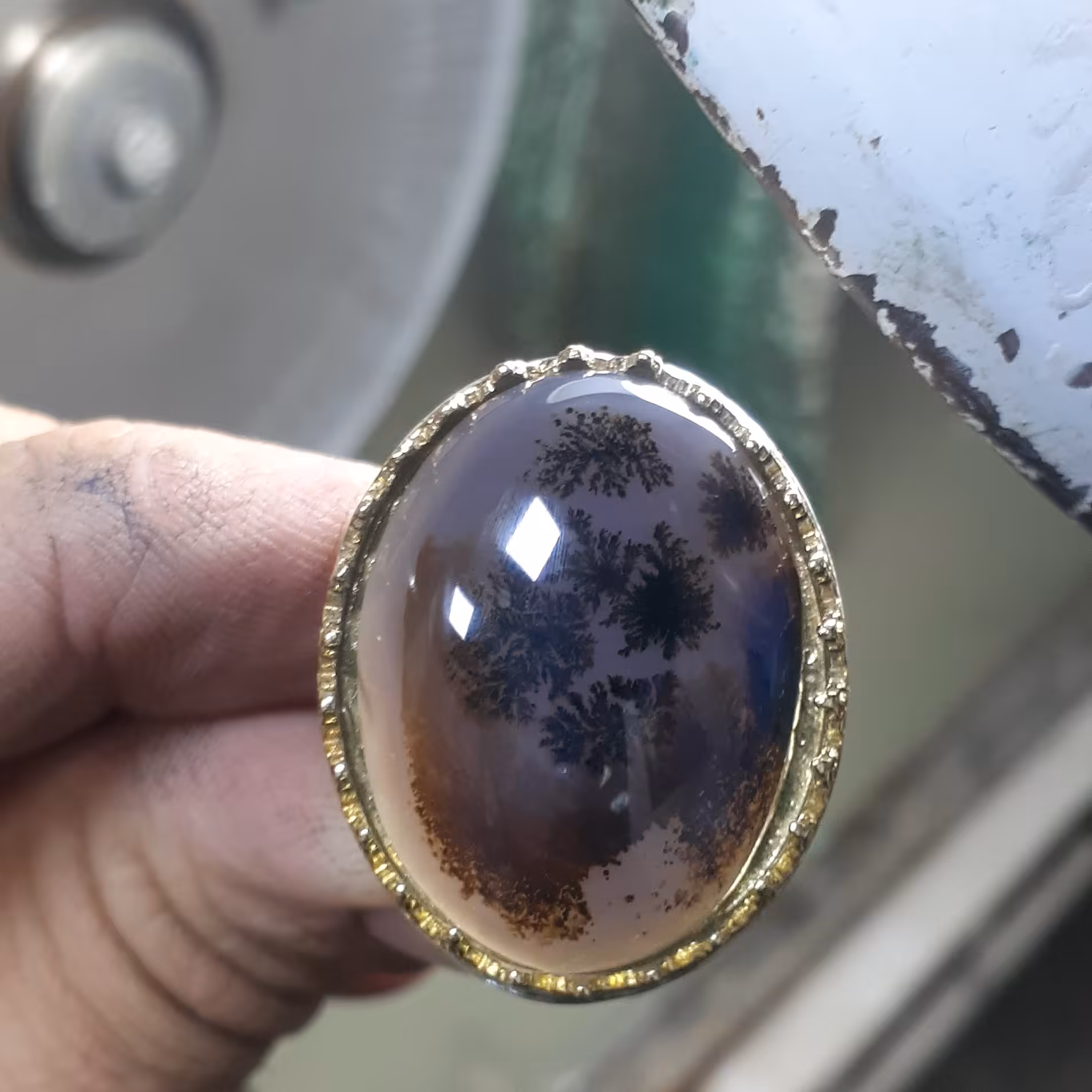 انگشتر نقره شجر مردانه خاص